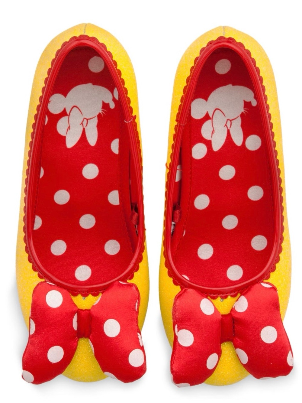 Disney Minnie Mouse Yellow Costume Shoes Kids